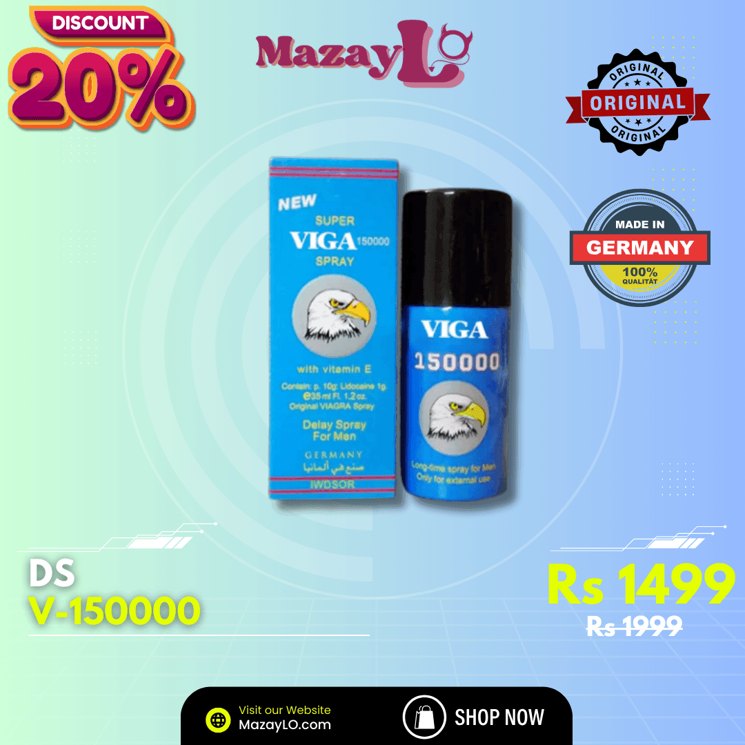 Super V DS 150000 Delay Spray for Men | Last Longer | Vitamin E Formula | MazayLO - My Store