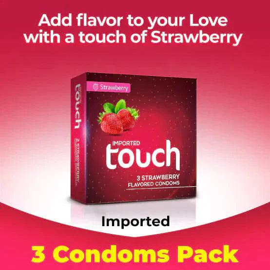 Ultimate Protection: Buy Best Condoms in Pakistan | Durex, Sathi, Touch & Josh - Touch Strawberry Condoms - My Store