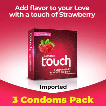 Ultimate Protection: Buy Best Condoms in Pakistan | Durex, Sathi, Touch & Josh - Touch Strawberry Condoms - My Store